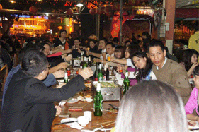 CYTech CYSmart Company dine together