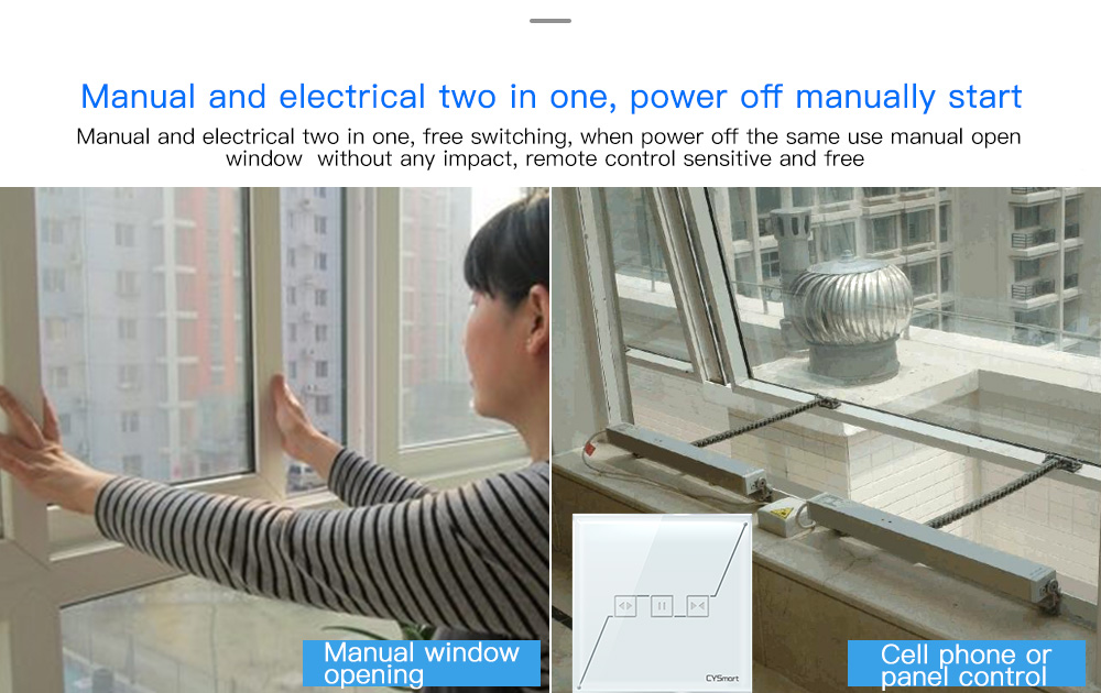 Chain Type Window Opener