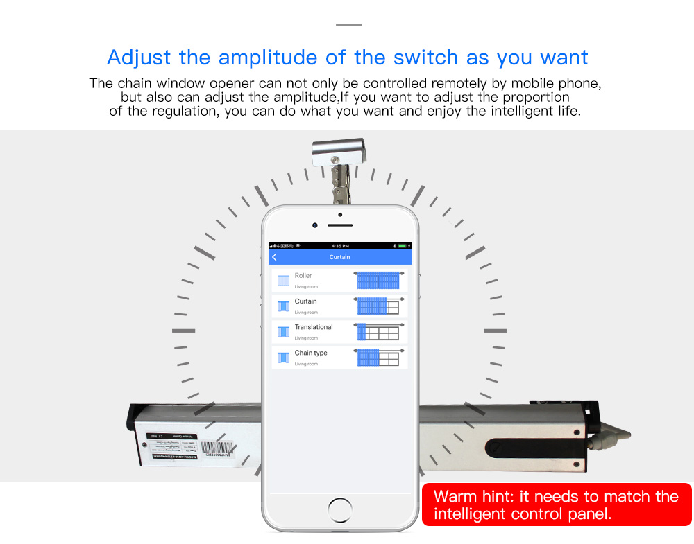 Chain Type Window Opener